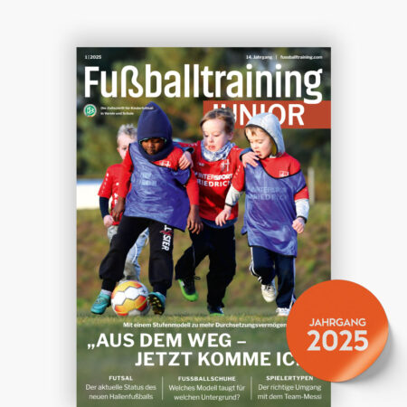 Fußballtraining JUNIOR | gedruckte Ausgaben 1 - 6/2025